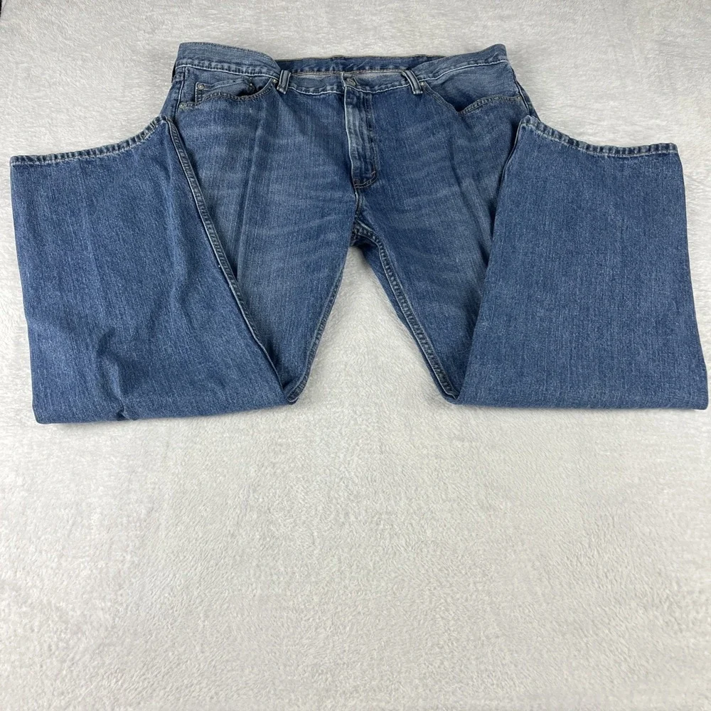 Levi's 559 Mens 42x32 Relaxed Straight Fit 5-Pocket Denim Blue Jeans